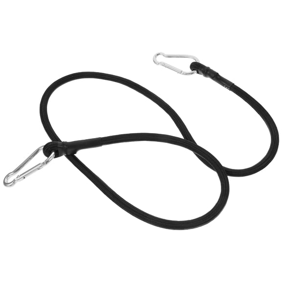 WORGEOUS Carabiner Cable Pulley Motorcycle Luggage Straps Elastic Rope