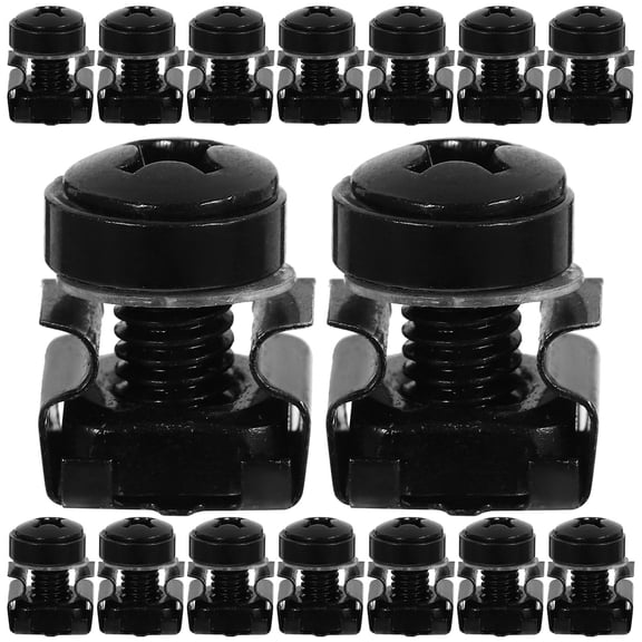 BESTYASH 50pcs Hardware for Cabinets and Cage Nuts Carbon Steel Prevent Scratching Equipment