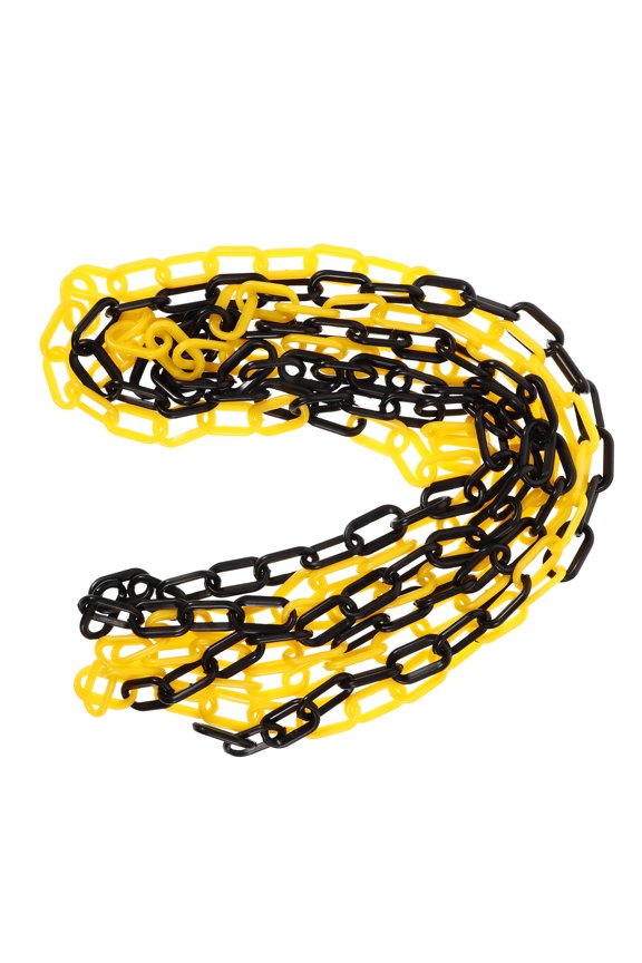 Caution Security Chain Traffic Crowd Control Chain Safety Barrier Chain Safety Chain(5 meter)