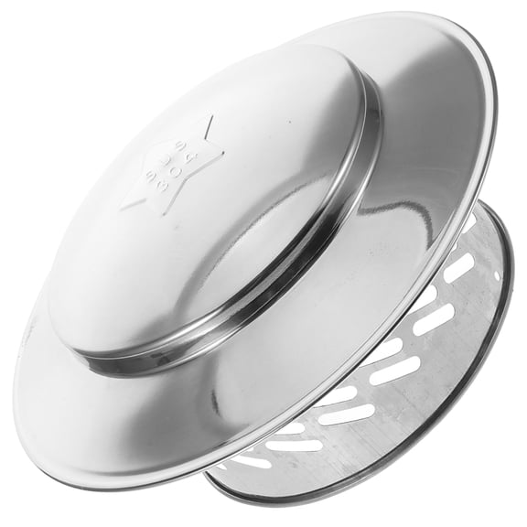 WORGEOUS Chimney Flashing Cap Ties Vent Outdoor Hat Switch Cover Button Silver