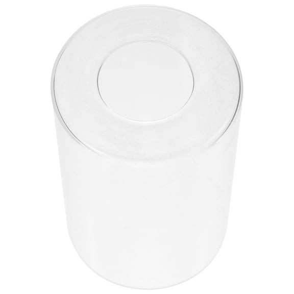 WORGEOUS Clear Cylinder Glass Lampshade Transparent Pendant Light Shade For Home Decor Replacement Glass Lamp Shade For Floor Lamp Table Lamp Chandelier