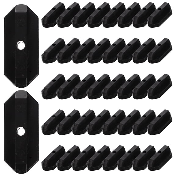 WORGEOUS Composite Decking Board Clips ABS 100pcs