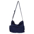 thumbnail image 1 of WORGEOUS  Crossbody Purses for Women Korean Style Shoulder Bag Handbag Denim Cloth, 1 of 8