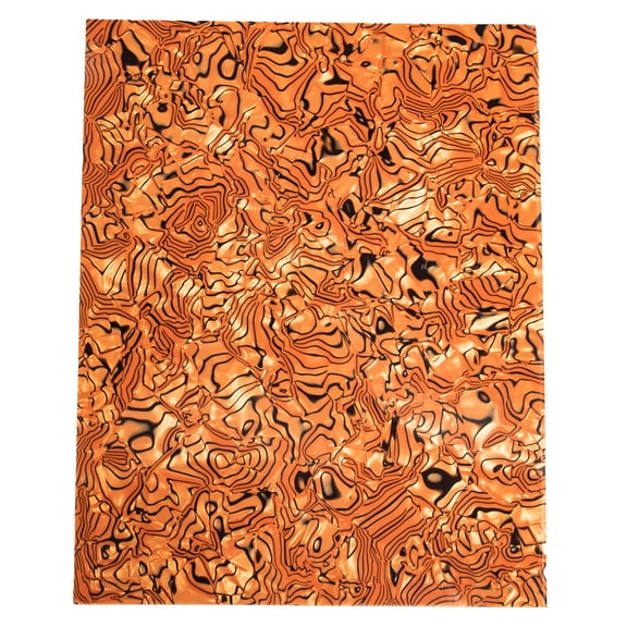 HINTRMENT Electric and Acoustic Guitar Brown Protection Pickguard with Impact Resistance PVC Material