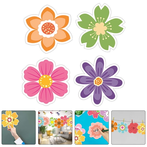 WORGEOUS Paper Cutouts Cards Assorted Color 1Set 3.46X3.46X0.04In