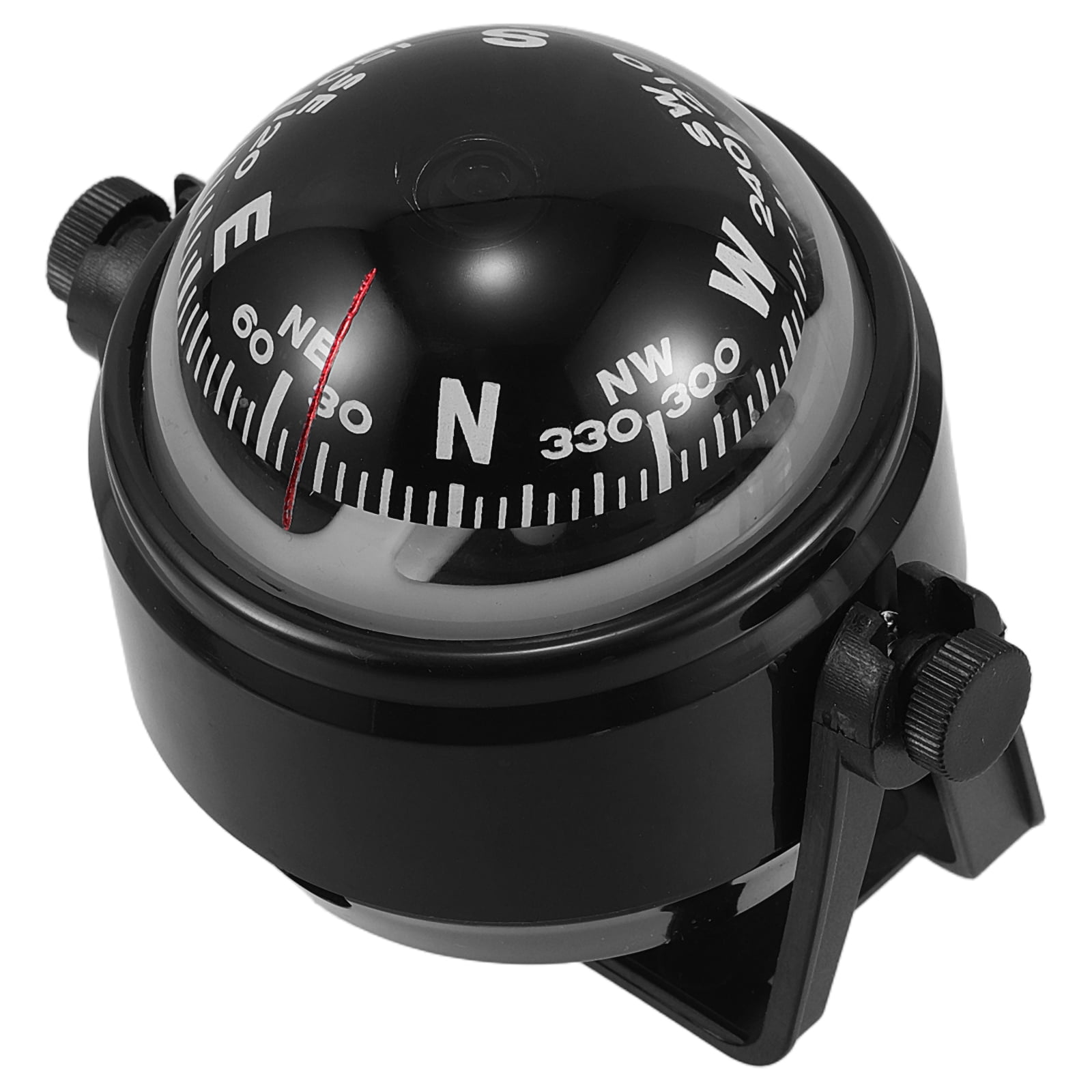 WORGEOUS Dash Mount Compass Car Compass Boat Compass Truck Compass Multi-Functional Ball for Outdoor Marine Use (Without Light)