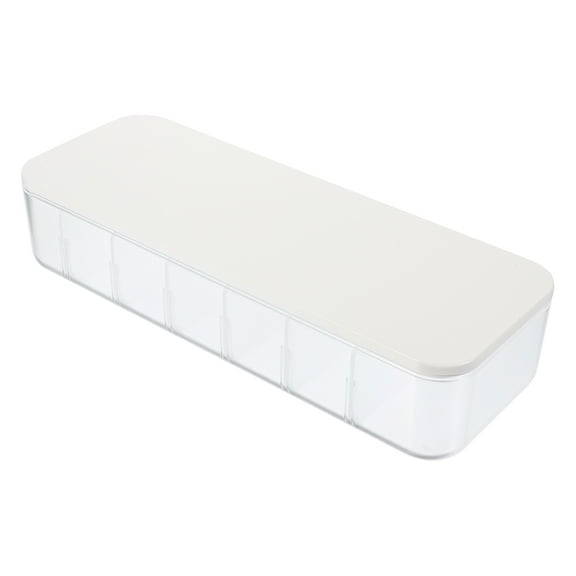WORGEOUS Data Cable Storage Box Organiser Ties White Trunking for Cables The Wire
