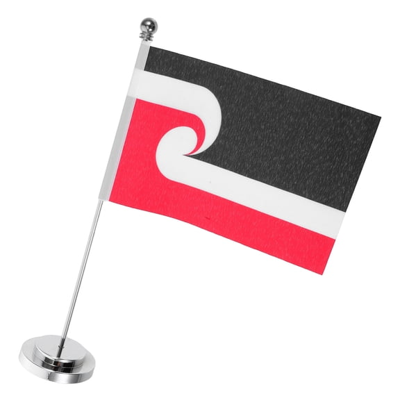 YSNOOWE Compact Table Flag Table Flag Multi Iron 1 Set For Decoration
