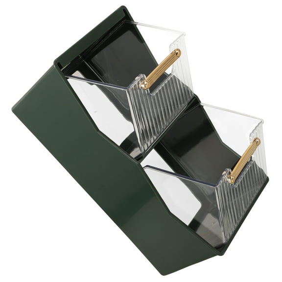 FUTUREORYY Tea Bag Holder Organizer Tea Bag Rack 1Set