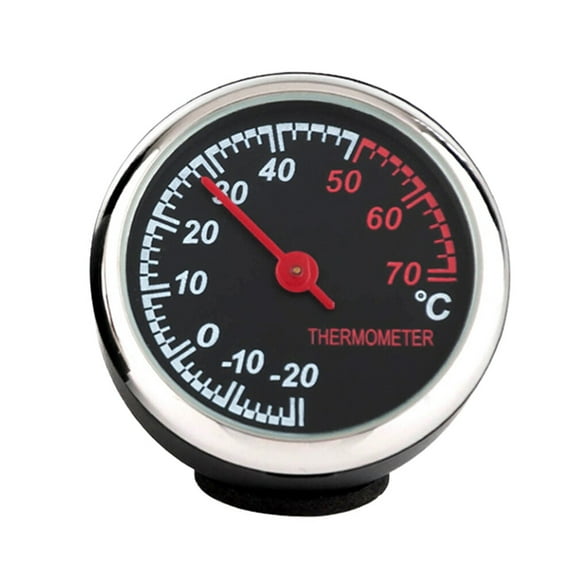 WORGEOUS Digital Room Thermometer Car Clock for Dashboard Hygrometer