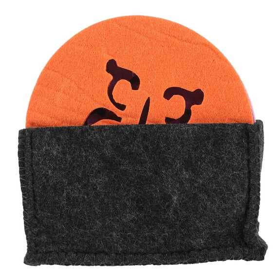 WORGEOUS Felt Table Placemat Simple Design 8 x Placemats 3.93X3.93X0.20in