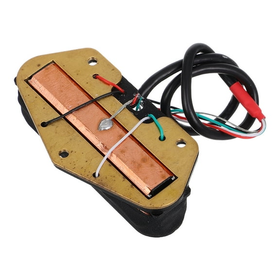 Worgeous Dual Rail Humbucker Pickup For Electric Guitar Double Coil Guitar Pickup Bridge Pickup For Guitar Replacement Guitar Part Guitar Accessories