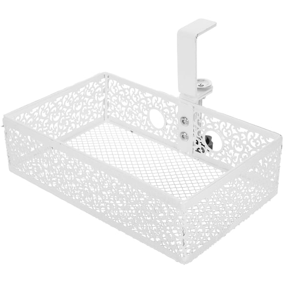 WORGEOUS Under Desk Drawer Organizer with Mesh Design, File Holder and Document Storage for Office and Home Use