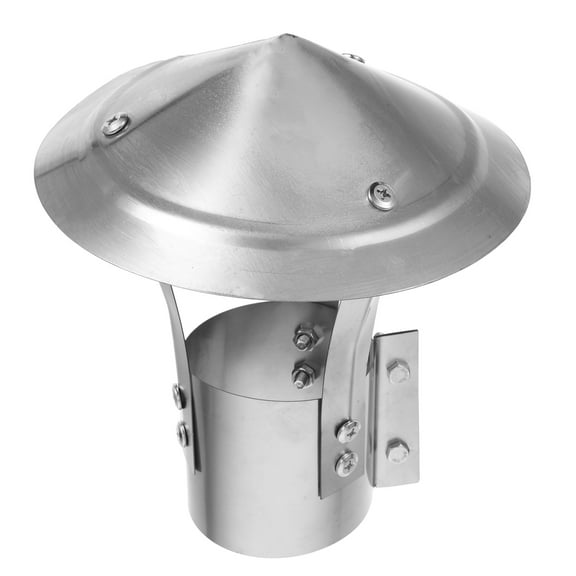 WORGEOUS Earth Stove Chimney Rain Hat Flashing Cap Rooftop Rainproof Cover