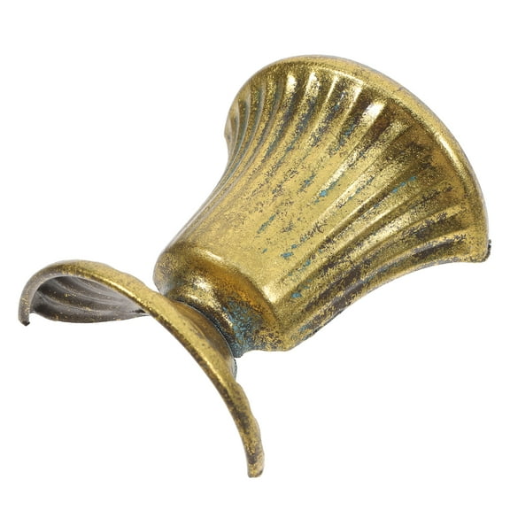 WORGEOUS Elegant Wall Planter Decorative Metal Half Vase Indoor Plants Wall Mounted Flower Pot Wall Mounted Plant Holder Decorative Half Vase Novelty Half Vase