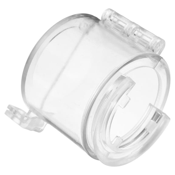 WORGEOUS Emergency Stop Button Lockout Transparent Plastic Switch Cover Protector Emergency Stop Button Cover Push Button Switch Guard Cover