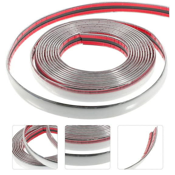 WORGEOUS Exterior Car Door Line Trim Self Adhesive PVC Multi Color for Car Use 0 75mm Width