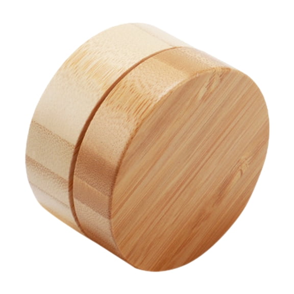 GETAJGHSD Fishing Lure Bait Keeper Box Brown Bamboo 1Pack