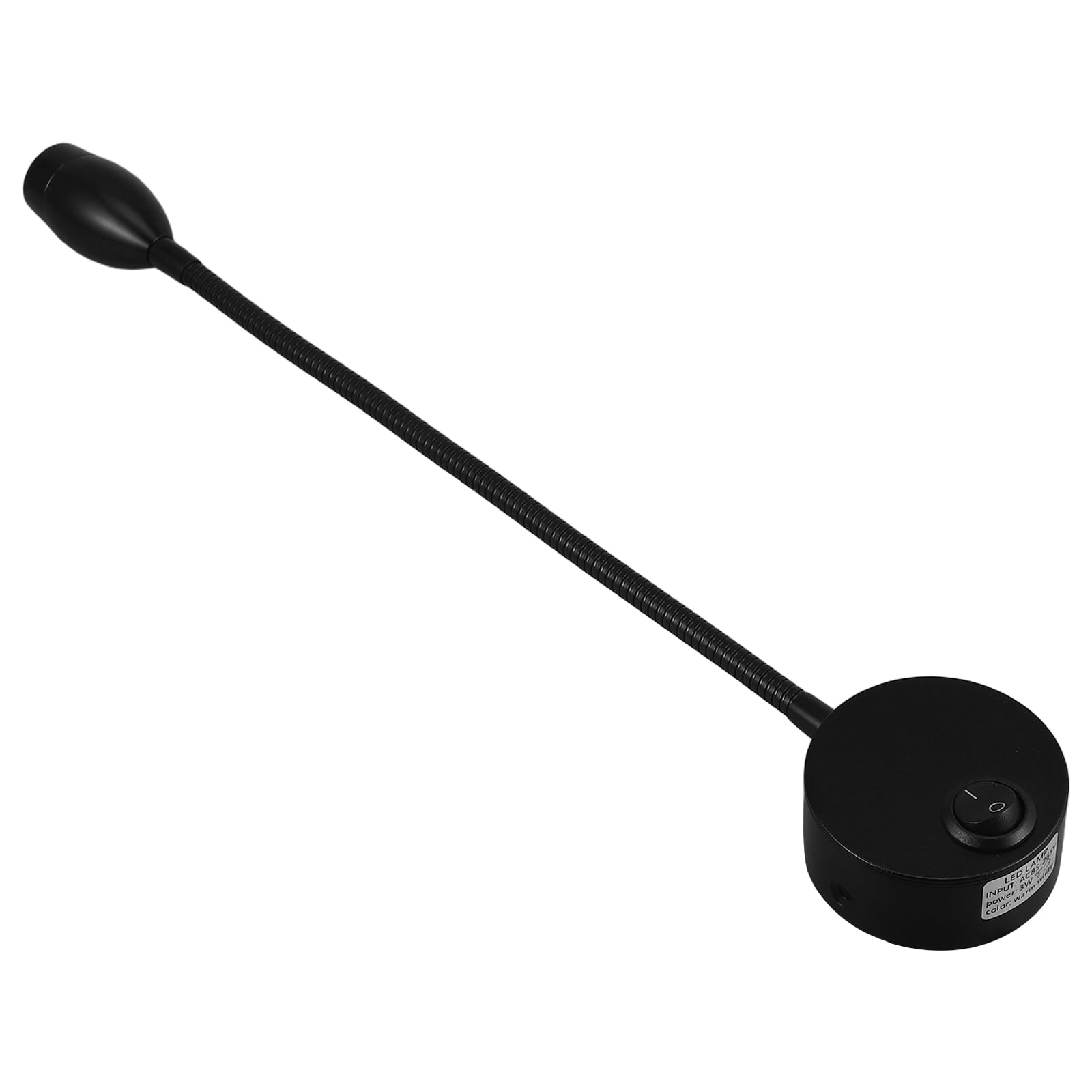 WORGEOUS Flexible Led Wall Mounted Light With Switch For Bedside And ...