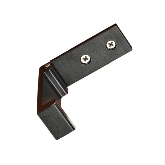 Raindrops Black Foldable Wall Mounted Coat Hanger Hook for Closet - Space Saving 1 Pack