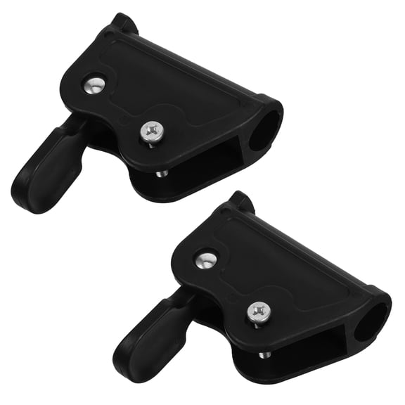 WORGEOUS Folding Locking Table Hinge Couch Sectional Connectors Black