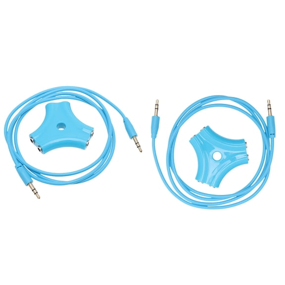 WORGEOUS  Frequency Divider Adapter Headphone Multiple Splitter Audio Sharing