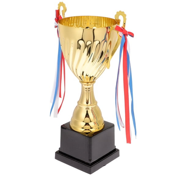 HINTRMENT Team Trophy Award Golden Metal 1Pcs for Sports Competitions