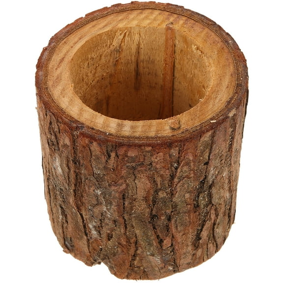 WORGEOUS Garden Pots Large Outdoor Nursery Decor Log Flower