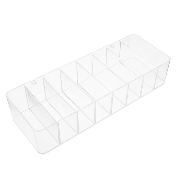 WORGEOUS Gold 8 Grid Storage Box High-grade Material Flexible