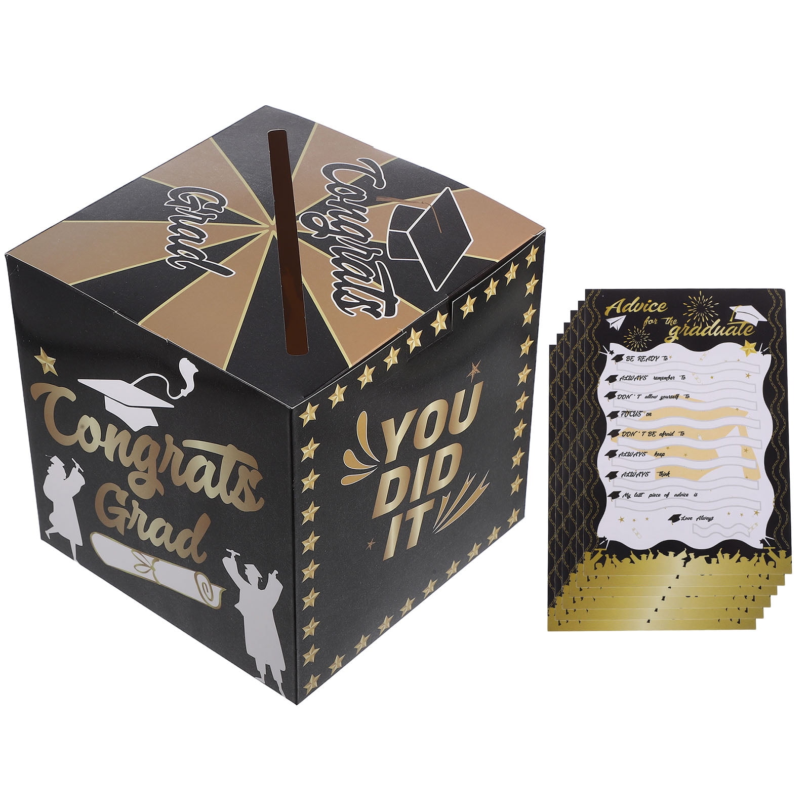 GOOHOCHY Graduation Decoration Box for Collecting Cards and Messages ...