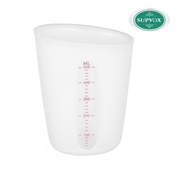 BESTYASH Graduated Silicone Cup Flexible Measuring for Laboratory Use 1Pcs