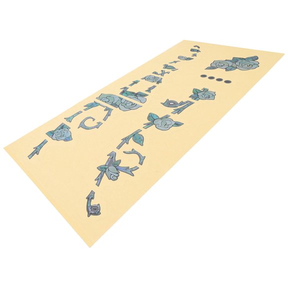 WORGEOUS Guitar Self-adhesive Sticker Electric Guitar Guard Patch Creative Fingerboard Sticker