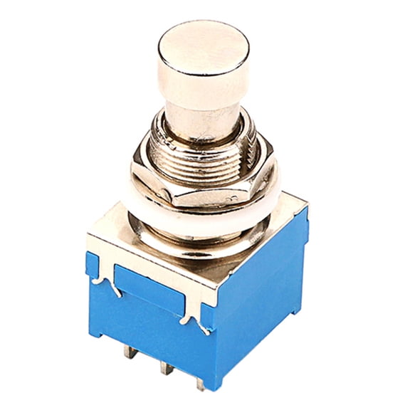 WORGEOUS Guitar Switch 9-pin Guitar Effects Switch Pedal Foot Switch Metal Switch Guitar Part