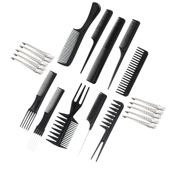 WORGEOUS Hair Brush Straightener Pick Comb Multi-functional Hairdressing