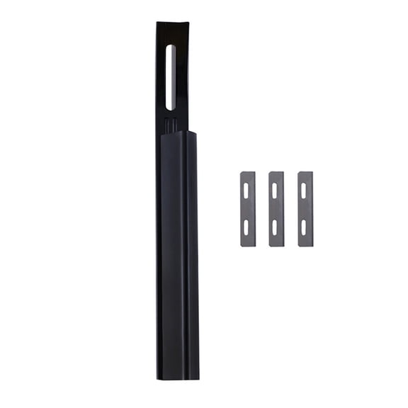 BESTYASH Craft Tool American Style Skiving Tool Steel Black 1Set