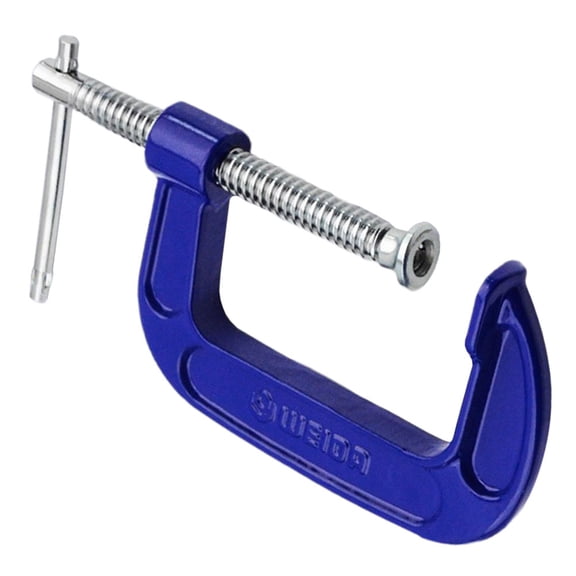 WORGEOUS Heavy Duty G Clamp for Woodworking, Cabinet, Desk Mounting, Metalworking, and Projects