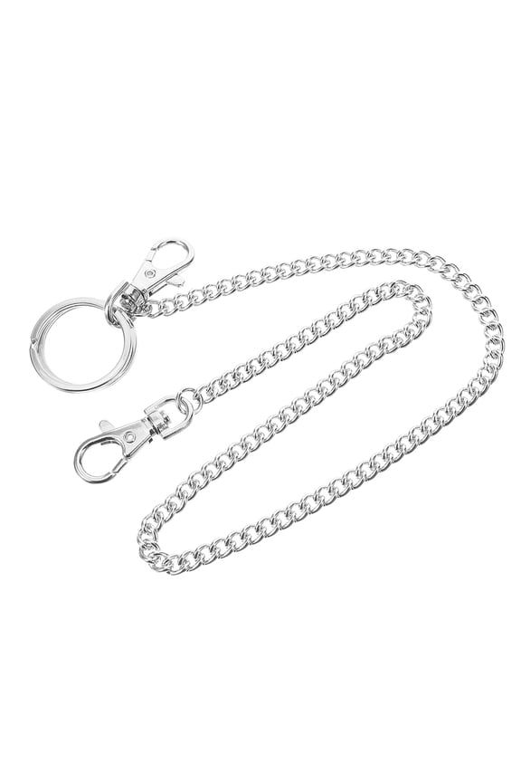 Heavy-Duty Wallet Chain for Men Secure Keys Holder Chain for Jeans and Pants Decorative and Functional Pants Pocket Chain with Lobster Clasp