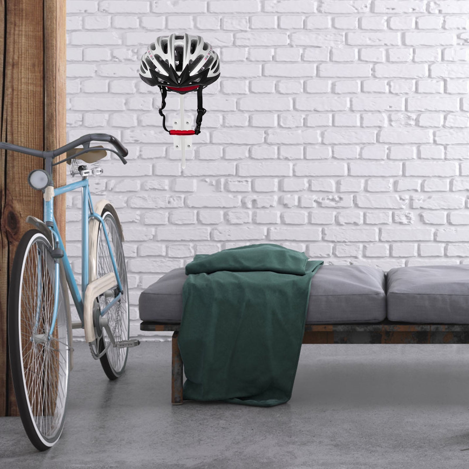 WORGEOUS Helmet Storage Display Rack Parking Lot Helmet Storage Rack ...