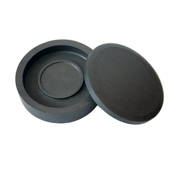 WORGEOUS Highlighting Pen Inkstone Chinese Calligraphy Student 10.5X10.5X2.5CM Black