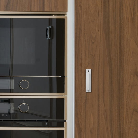 FUEENIRVA 1Set White Aluminum Alloy Decorative Cabinet Handle Easy Install Door Pull