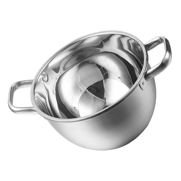 WORGEOUS Hot Pot Portable Cooking Pot With Scald Handle For Home Use Picnics And Wear Resistant Kitchen Accessory
