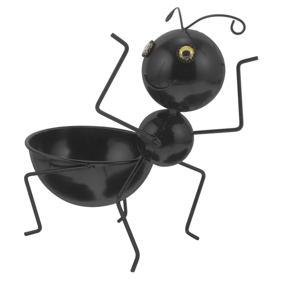 WORGEOUS Black Indoor Plant Pots Container for Cactus and Small Plants, Decorative for Home and Office