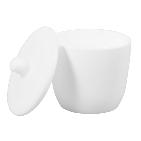 WORGEOUS Lab Crucible Jewelry Crucible Melting Crucible Laboratory Tool Crucible With Lid 30ml