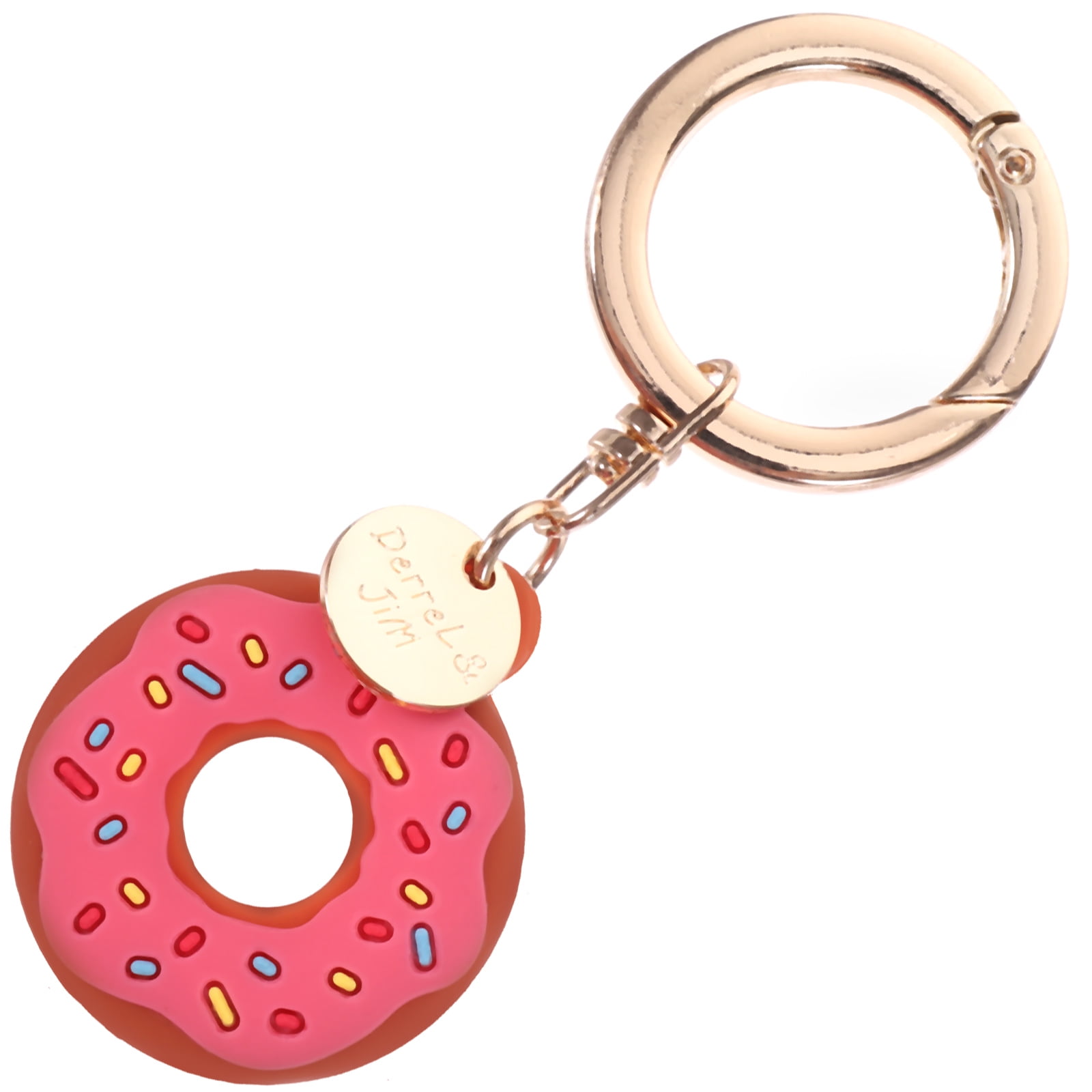 WORGEOUS Lightweight Locator Cover Versatile Case Anti- Scratch Doughnut Shape Protective Nurse Rosy
