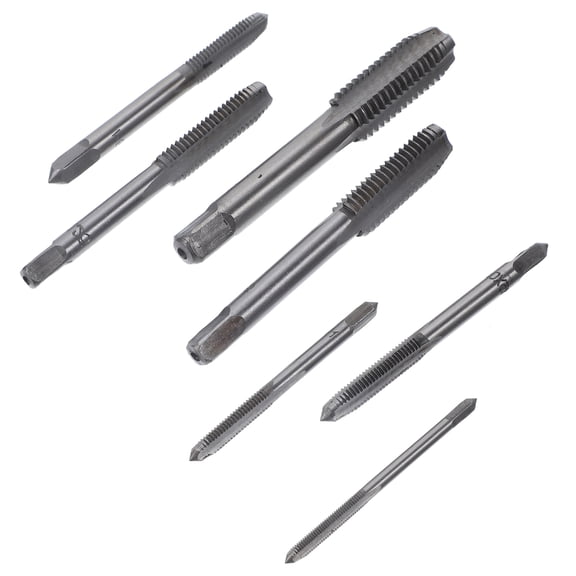 High Carbon Steel Machine Screw Plug Tap Taper Plug and Bottom Taps Ground Threads Metric Threading Tap Set M5 M8 M10