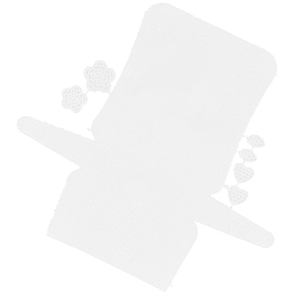 GETAJGHSD Smooth Plastic Mesh Sheet for Bag Making and Decorations