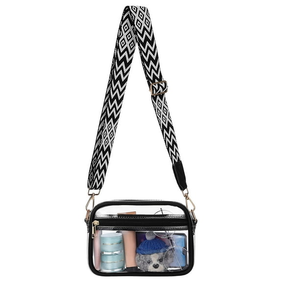 WORGEOUS  Messenger Small Bag Handbag Waterproof Pouch Clear Purse Travel