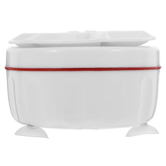 WORGEOUS  Mini Washing Machine Dishwasher Sewing Machines Portable Clothes Travel White