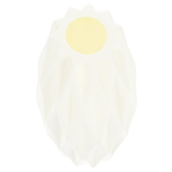 FUEENIRVA 1Pc White Modern Vase Creative Desktop Decoration for Flower Storage and Arrangement