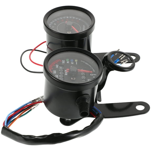 WORGEOUS Motorcycle Speedometer Wheel Reflector Instrument Set - Modified Design for Enhanced Visibility and Performance
